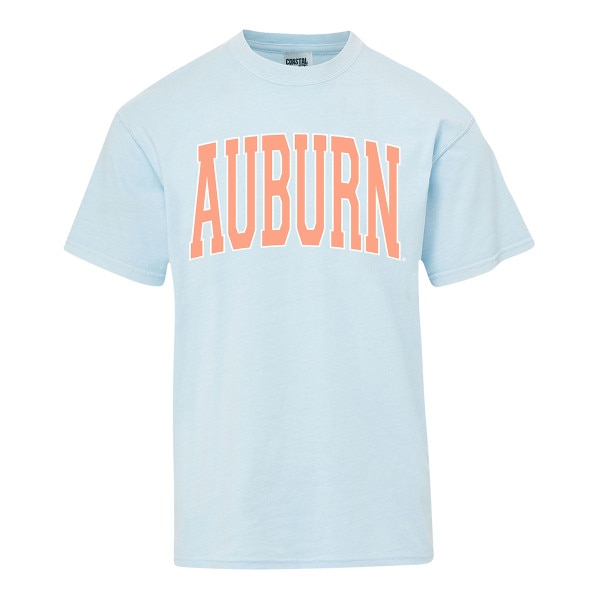 women's orange Auburn arch t-shirt